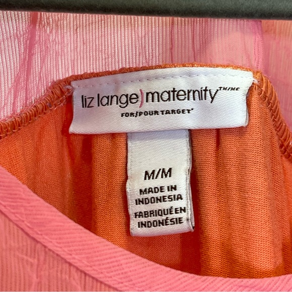 Liz Lange Maternity. Pretty Flowy Tank Top. Size Medium. In excellent condition! - Picture 3 of 6